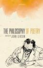 The Philosophy of Poetry - Book