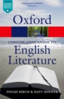 The Concise Oxford Companion to English Literature - Book