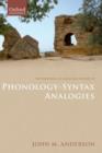 The Substance of Language Volume III: Phonology-Syntax Analogies - Book