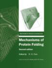 Mechanisms of Protein Folding - Book