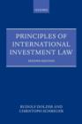 Principles of International Investment Law - Book