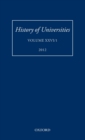 History of Universities : Volume XXVI/1 - Book