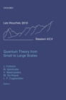 Quantum Theory from Small to Large Scales : Lecture Notes of the Les Houches Summer School: Volume 95, August 2010 - Book