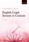English Legal System in Context 6e - Book