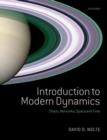 Introduction to Modern Dynamics : Chaos, Networks, Space and Time - Book