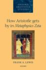 How Aristotle gets by in Metaphysics Zeta - Book
