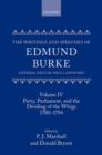 The Writings and Speeches of Edmund Burke : Volume IV: Party, Parliament, and the Dividing of the Whigs, 1780-1794 - Book