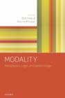 Modality : Metaphysics, Logic, and Epistemology - Book