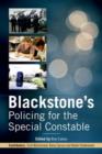 Blackstone's Policing for the Special Constable - Book