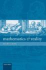Mathematics and Reality - Book