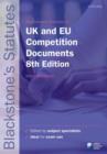 Blackstone's UK & EU Competition Documents - Book
