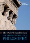 The Oxford Handbook of the History of Political Philosophy - Book
