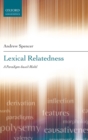 Lexical Relatedness - Book