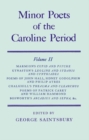 Minor Poets of the Caroline Period: Minor Poets of the Caroline Period : Volume II - Book