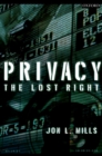 Privacy : The Lost Right - eBook