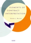 Elements of Contract Interpretation - eBook