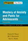 Mastery of Anxiety and Panic for Adolescents Riding the Wave, Therapist Guide - eBook