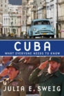 Cuba : What Everyone Needs to Know - Julia E Sweig