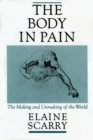 The Body in Pain : The Making and Unmaking of the World - eBook