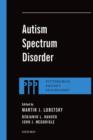 Autism Spectrum Disorder - Book