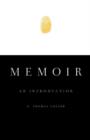 Memoir : An Introduction - Book