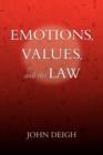 Emotions, Values, and the Law - Book