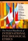 The Oxford Handbook of International Psychological Ethics - eBook