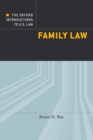 The Oxford Introductions to U.S. Law : Family Law - eBook