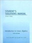 Student Solutions Manual for Introduction to Linear Algebra - Book
