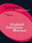Calculus : A Complete Course Students Solutions Manual - Book