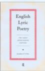 English Lyric Poetry : The Early Seventeenth Century - eBook