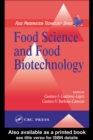 Food Science and Food Biotechnology - eBook