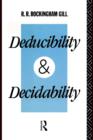 Deducibility and Decidability - eBook
