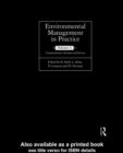 Environmental Management in Practice: Vol 2 : Compartments, Stressors and Sectors - eBook