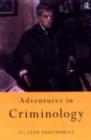 Adventures in Criminology - Sir Leon Radzinowicz