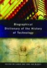 Biographical Dictionary of the History of Technology - eBook