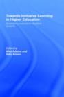 Towards Inclusive Learning in Higher Education : Developing Curricula for Disabled Students - Mike Adams