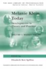 Melanie Klein Today, Volume 1: Mainly Theory : Developments in Theory and Practice - Elizabeth Bott Spillius