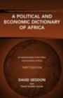 A Political and Economic Dictionary of Africa - David Seddon