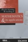 Effective Learning and Teaching in Mathematics and Its Applications - eBook