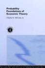 Probability Foundations of Economic Theory - eBook