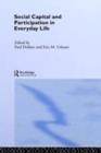 Social Capital and Participation in Everyday Life - eBook