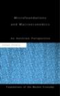 Microfoundations and Macroeconomics : An Austrian Perspective - eBook