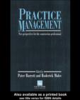 Practice Management : New perspectives for the construction professional - eBook