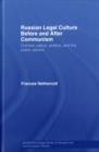 Russian Legal Culture Before and After Communism : Criminal Justice, Politics and the Public Sphere - eBook