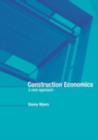 Construction economics - eBook