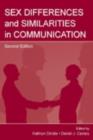 Sex Differences and Similarities in Communication - eBook