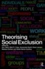 Theorising Social Exclusion - eBook