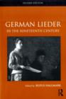 German Lieder in the Nineteenth Century - eBook