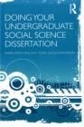 Doing Your Undergraduate Social Science Dissertation - eBook